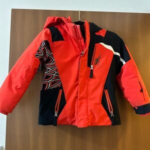 Kids spyder ski jacket size 7
